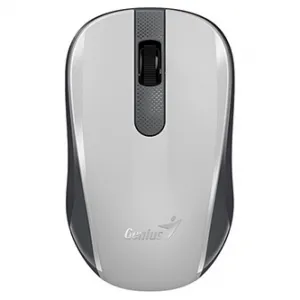 Genius Myš NX-8008S, 1200DPI, 2.4 [GHz], optická, 3tl., bezdrátová USB, bílá, 1 ks AA