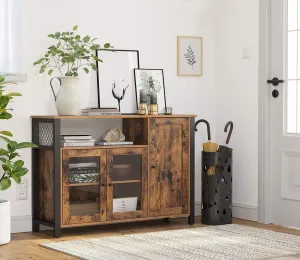 DekorStyle Úložná skříňka Vasagle Cassie hnědá