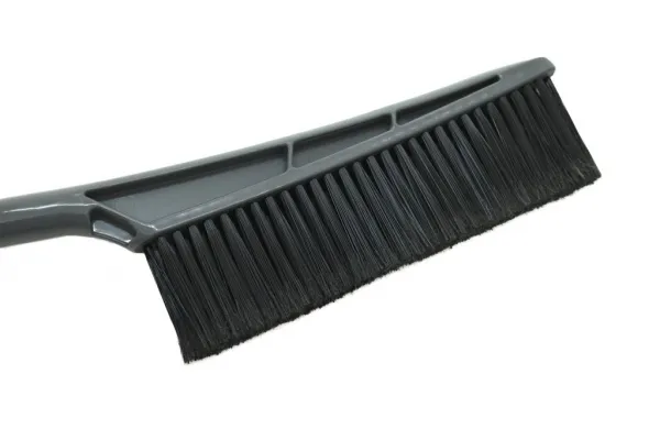 Škrabka s metlou 60 cm, sivá