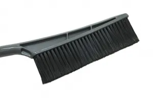 Škrabka s metlou 60 cm, sivá
