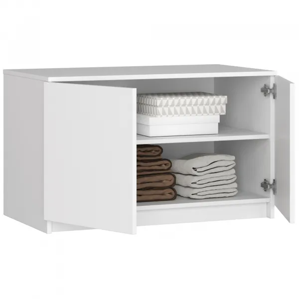 Ak furniture Nadstavec na skrinku Star 90 cm biely