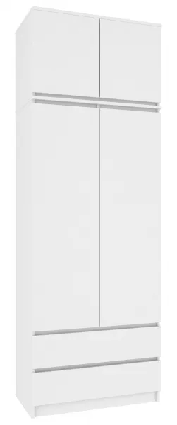 Ak furniture Nadstavec na skrinku Star 90 cm biely