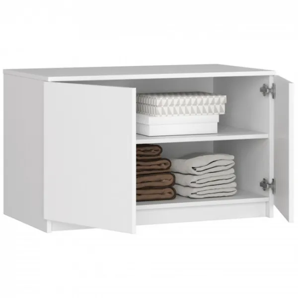 Ak furniture Nadstavec na skrinku Star 90 cm biely