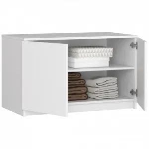 Ak furniture Nadstavec na skrinku Star 90 cm biely