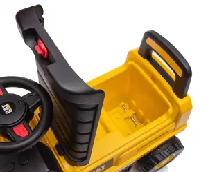 Detské odrážadlo rýpadlo so zvukom CAT Excavator Milly Mally žlté