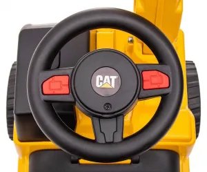 Detské odrážadlo rýpadlo so zvukom CAT Excavator Milly Mally žlté