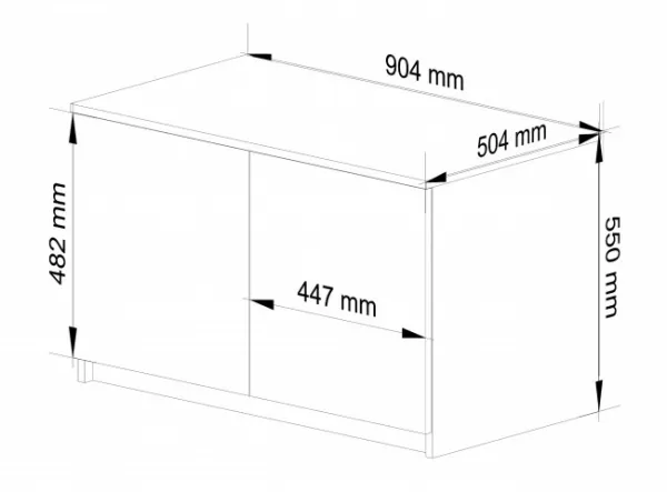 Ak furniture Nadstavec na šatník Star 90 cm sonoma