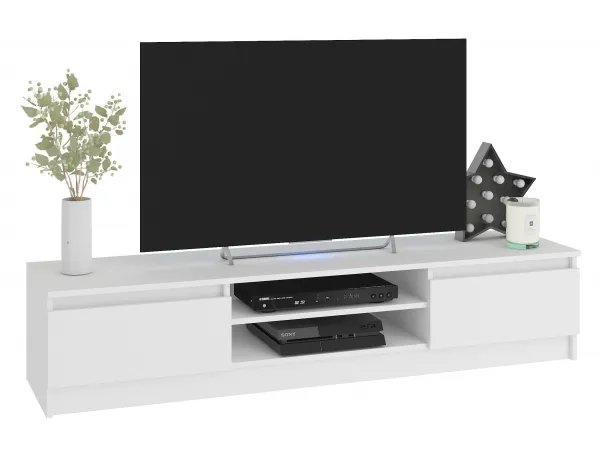 Ak furniture Obývacia stena CLP biela