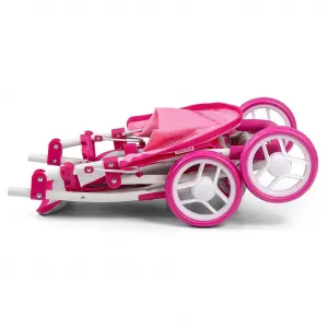 Detský športový kočík pre bábiky Milly Mally Natalie Prestige Pink
