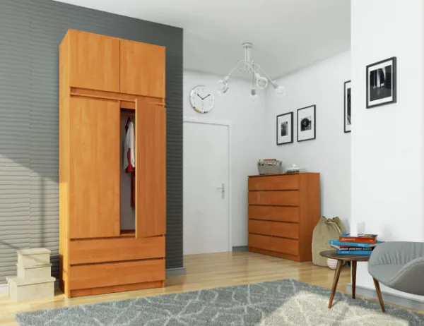 Ak furniture Nadstavec na skrinku Star 90 cm jelša