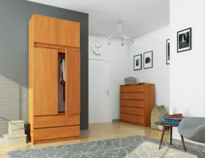 Ak furniture Nadstavec na skrinku Star 90 cm jelša