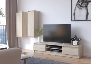 Ak furniture Obývacia stena CLP dub sonoma