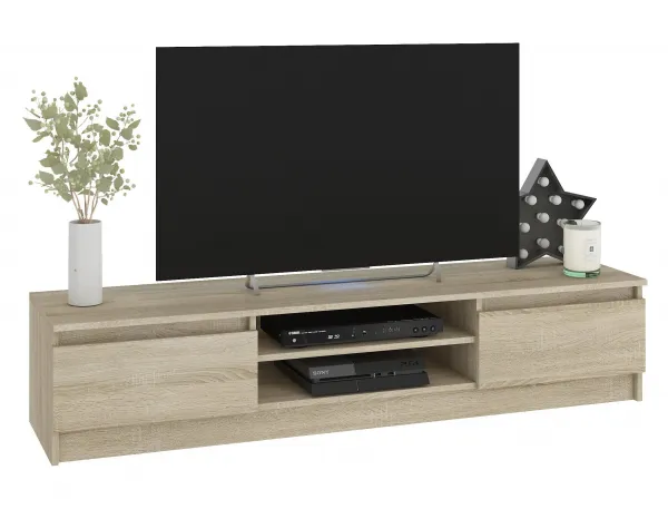 Ak furniture Obývacia stena CLP dub sonoma