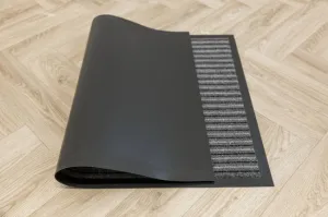 Rohožka Tango 51 sivá / čierna