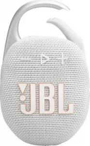 JBL CLIP 5 Bluetooth bezdrôtový reproduktor biely EU