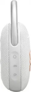 JBL CLIP 5 Bluetooth bezdrôtový reproduktor biely EU