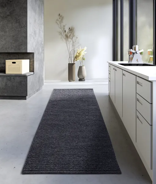 Villeroy & Boch - Hanse Home koberce Behúň Villeroy & Boch 106051 Anthracite - 80x200 cm