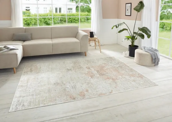 ELLE Decoration koberce Kusový koberec Maywand 105061 Beige, Peach z kolekcie Elle - 200x290 cm