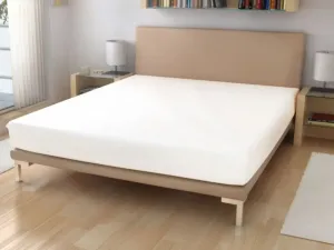 Jednolôžkové prestieradlo z bavlneného froté Zvoľte farbu: Marhuľová, Zvoľte rozmer: 90 x 200 cm