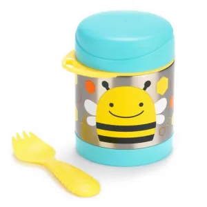 Skip Hop Zoo Termoska na jedlo s lyžičko/vidličkou Včielka 0,325l,SKIP HOP Zoo Termoska na jedlo s lyžičko/vidličkou Včielka 325 ml, 3r+