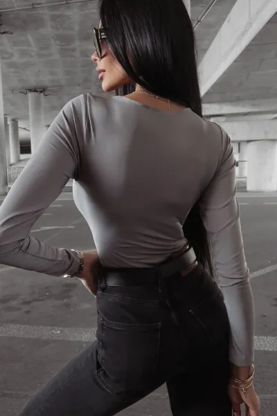 Olavoga Lexa body Farba: Sivá, Konfekčná veľkosť: XS