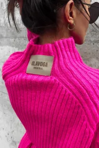 Olavoga Lope svetrové šaty Farba: Zelená, Konfekčná veľkosť: one-sized