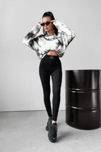 Olavoga Colm unisex sveter Farba: Bielo - hnedá, Konfekčná veľkosť: one-sized