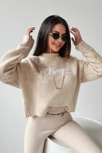 Olavoga Loco svetrík Farba: Hnedá, Konfekčná veľkosť: M