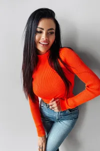 Olavoga Kristin sveter Farba: Čierna, Konfekčná veľkosť: S