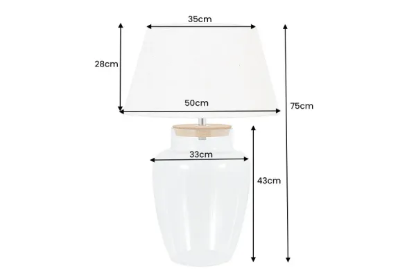 Stolová lampa ANUR Dekorhome