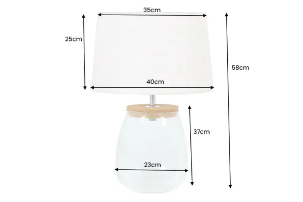 Stolová lampa ANUR Dekorhome