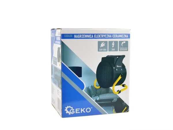 Geko Elektrický keramický ohrievač vzduchu 3kW