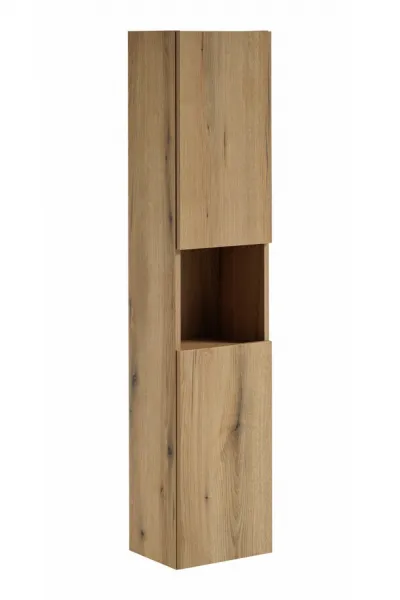 Comad Kúpeľňová zostava Nova Oak 90 cm so skrinkami dub coast evoke/čierna