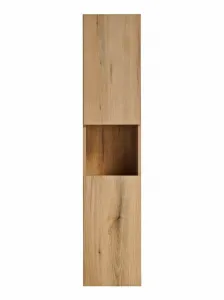 Comad Kúpeľňová zostava Nova Oak 90 cm so skrinkami dub coast evoke/čierna