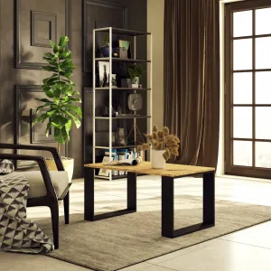 Ak furniture Konferenčný stolík Nox dub artisan/čierny