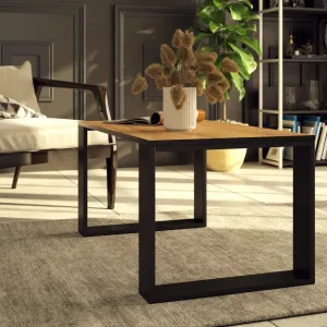 Ak furniture Konferenční stolek Nox dub craft/černý