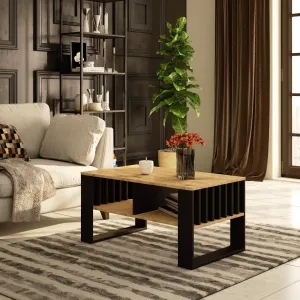 Ak furniture Konferenční stolek Rockford dub artisan/černý