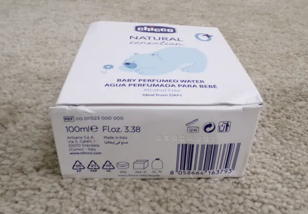 CHICCO Voda detská parfumovaná Natural Sensation 100ml, 0m+