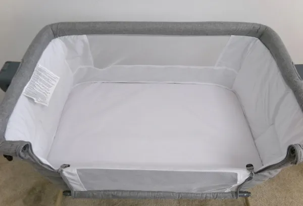 KINDERKRAFT Postieľka detská polohovateľná Neste grow Light Grey Full Wood