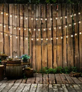 DecoKing Svetelná vianočná reťaz Hviezdičky teplá biela, 100 LED