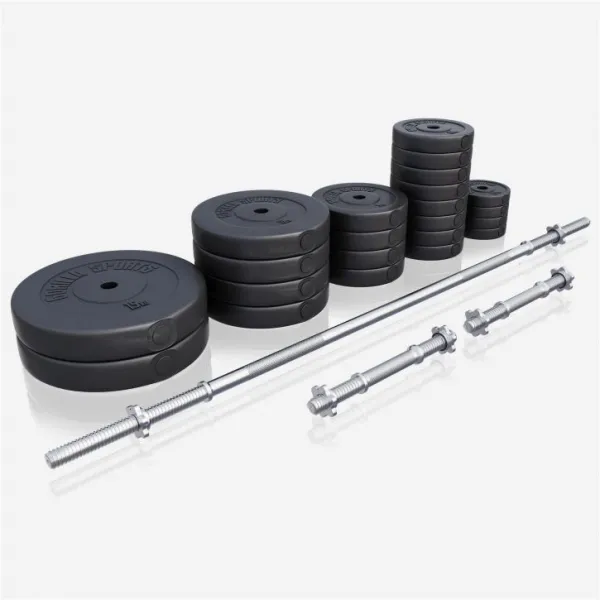 GORILLA SPORTS Nakladací činkový set, 130 kg