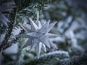 Weltbild LED Světelný řetěz Hvězdy, stříbrný