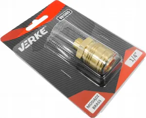 VERKE Rýchlospojka na vzduch 1/4" vonkajší závit