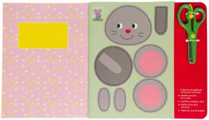 Jednou nohou v škôlke Zvieratá Strihanie a lepenie pre malé deti 3+