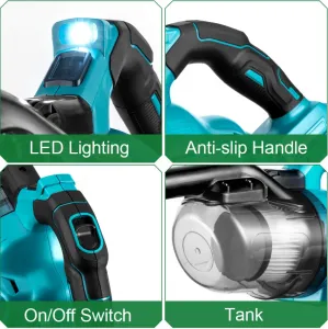 AMOEBA 650W akumulátorový elektrický ručný vysávač pre batériu MAKITA 18V