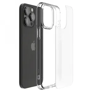 Spigen Ultra hybrid kryt na mobil, iPhone 15 Pro, frost clear
