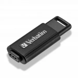 Verbatim 49458 USB flash disk, USB-C, 64GB, Store 'n' Go USB-C, čierný