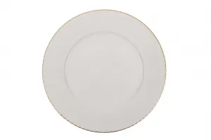 Hermia Porcelánová sada 24 ks talířů Whitie bílá/zlatá