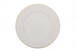 Hermia Porcelánová sada 24 ks talířů Whitie bílá/zlatá