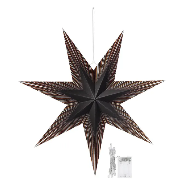 Weltbild LED hvězda Colorful Shine, 60 cm
